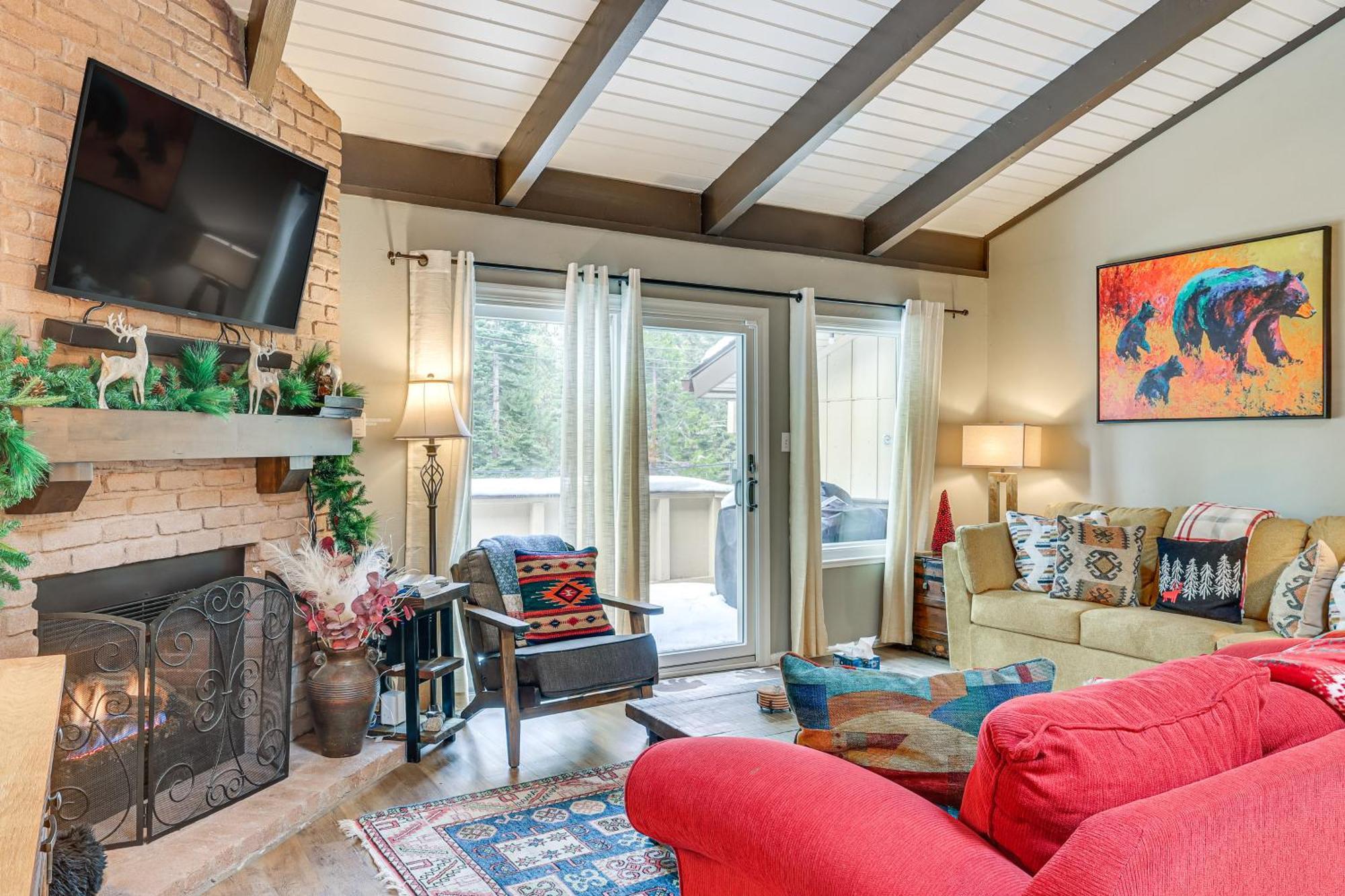 Incline Village Condo With Deck 1 Mi To Lake Tahoe Εξωτερικό φωτογραφία